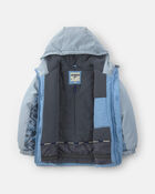 Boys  2 Piece Snowsuit With Chest Pocket- Grey, image 4 of 11 slides