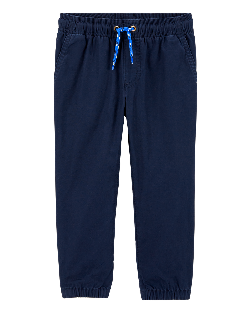 Toddler Pull-On Poplin Pants, image 3 of 7 slides