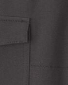 Pantalon de jogging cargo en jersey bouclette pour tout-petit - Gris, image 5 sur 5 diapositives