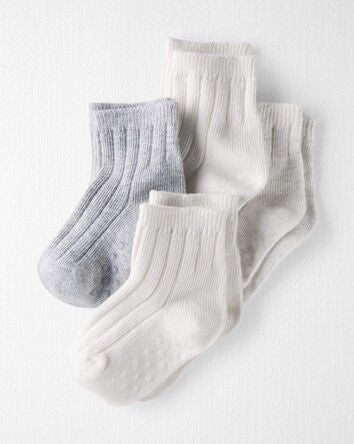 Baby 4-Pack No Slip Socks, 
