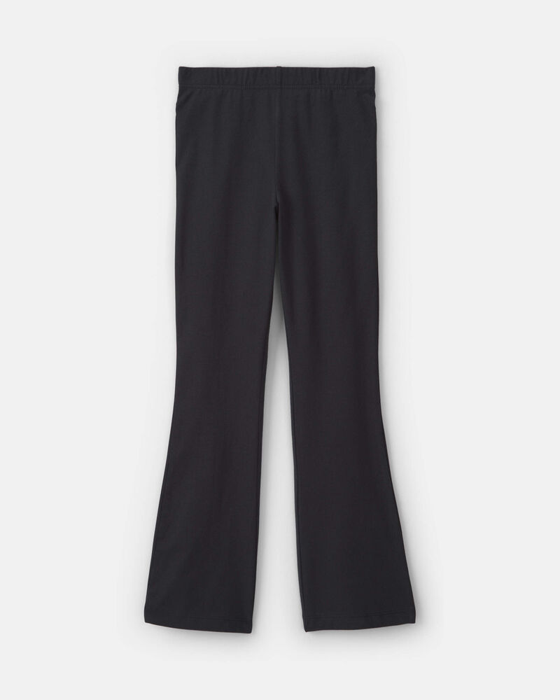 Filles - Legging extensible &agrave; jambe &eacute;vas&eacute;e - Noir, image 2 sur 3 diapositives