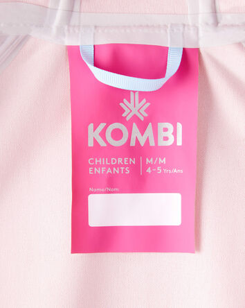 Toddler Girl Kombi Drop Waterproof Rain Jacket – Children Girls, 