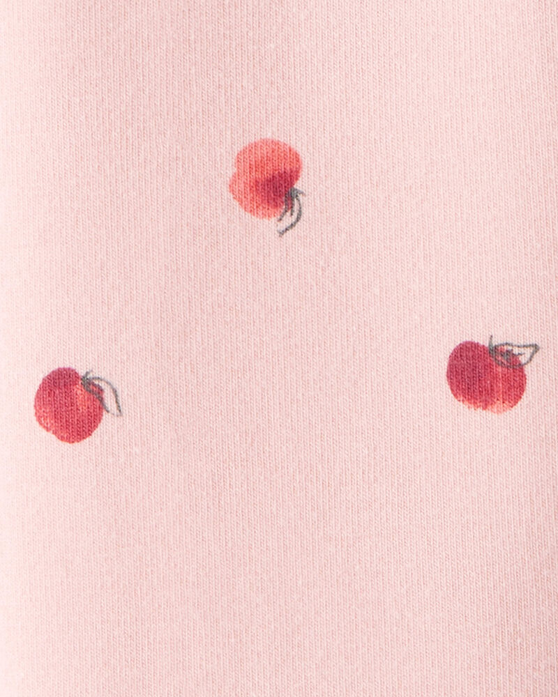 Toddler Girl Apple Print Leggings, image 3 of 4 slides