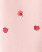 Toddler Girl Apple Print Leggings, image 3 of 4 slides