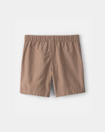 Boys Canvas Shorts - Dark Khaki, 