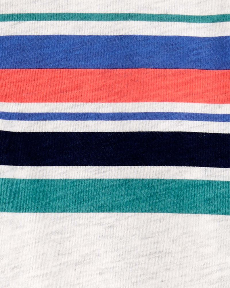 Baby Striped Long-Sleeve Henley, image 2 of 3 slides