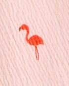 Toddler Flamingo Play Short, image 3 of 4 slides