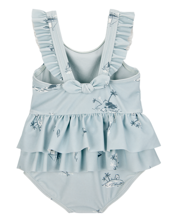 Baby 2-Piece Swimsuit & Cover-Up Set, 