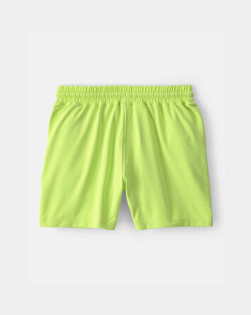 Boys Mesh Active Shorts - Green, 