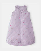 Baby Girl Fairytale 2-Way Zip PurelySoft Wearable Blanket - Purple, image 1 of 5 slides