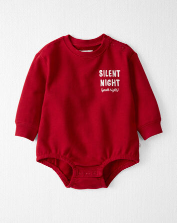 Baby Organic Cotton 'Silent Night' French Terry Bubble, 