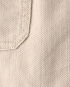 B&eacute;b&eacute; gar&ccedil;on - Shorts en serg&eacute; &agrave; cordon de serrage - Kaki, image 4 sur 4 diapositives