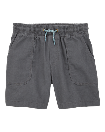 Kid Pull-On Cotton Shorts, 