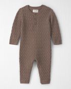 B&eacute;b&eacute; - Combinaison en tricot de coton biologique, image 1 sur 4 diapositives