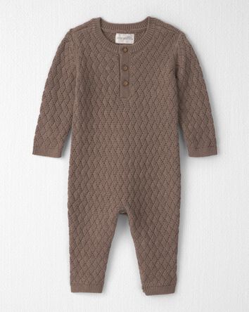 B&eacute;b&eacute; - Combinaison en tricot de coton biologique, 
