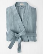 Adult Organic Cotton Gauze Robe, image 2 of 5 slides