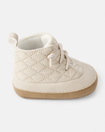 Baby Girl Sherpa Duck Boots - Ivory, 