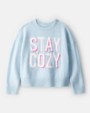 Filles - Chandail Stay Cozy - Bleu, 