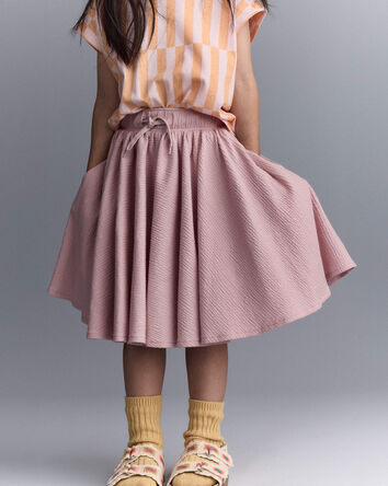 Tout-petit fille - Jupe midi Avenue Twirl&trade; - Rose, 