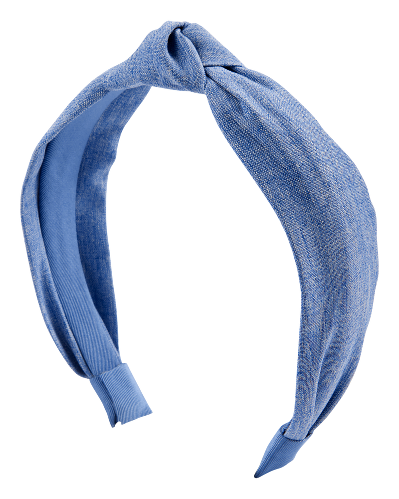 Girls Chambray Headband, image 1 of 1 slides