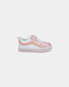 Toute-petit fille - Chaussures d&eacute;contract&eacute;es lumineuses &ndash; Blanc/Rose, image 2 sur 6 diapositives