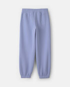 Girls Fleece Joggers - Blue, image 2 of 4 slides
