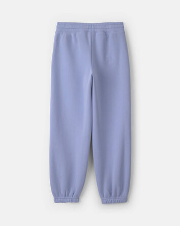 Girls Fleece Joggers - Blue, 