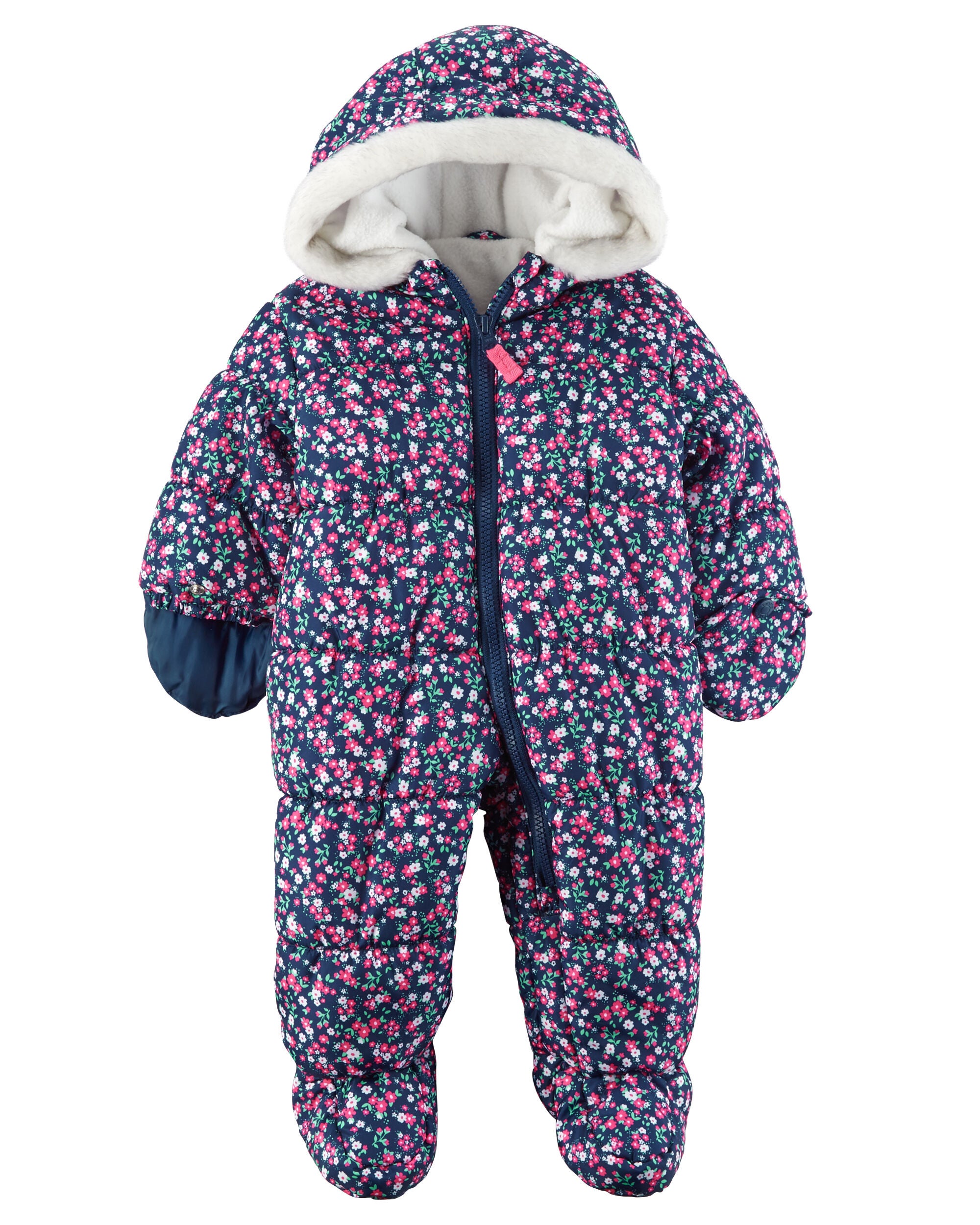 carters snowsuit baby girl