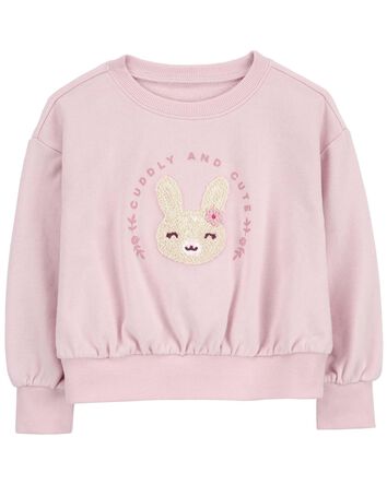 Bunny Pullover Sweatshirt, 