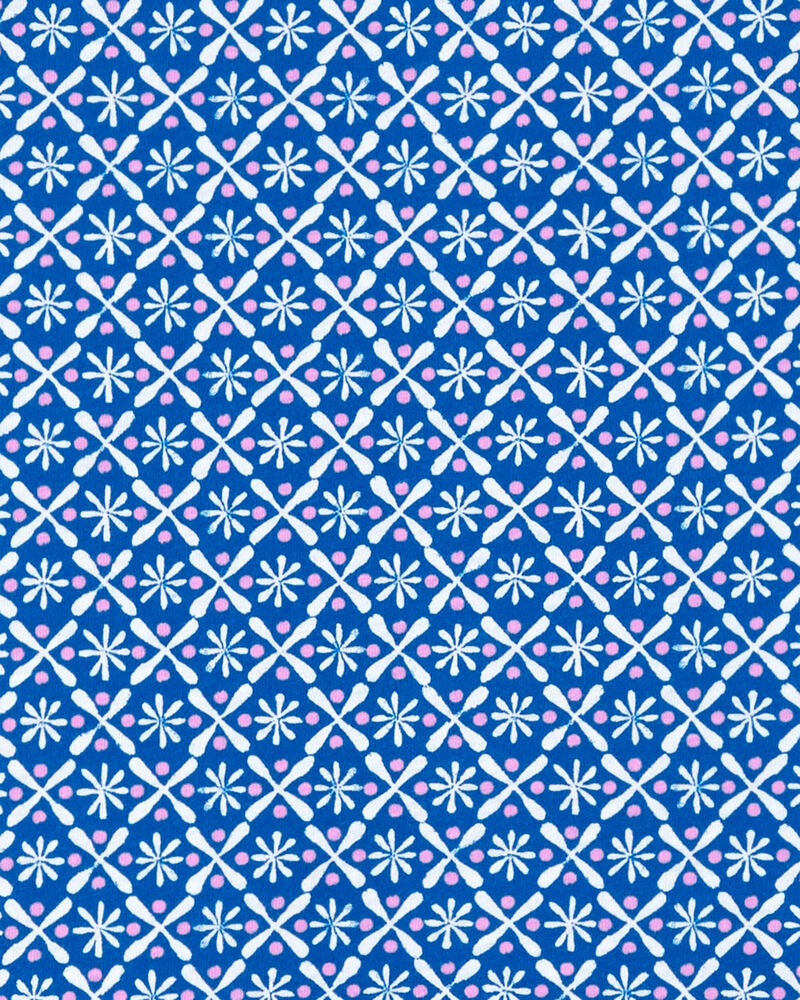 Kid Geo Print Cotton Dress, image 3 of 4 slides
