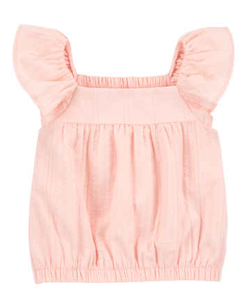 Toddler Flutter Fashion Top - Pink, 