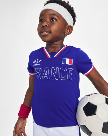 Kid Umbro France Soccer Jersey - Blue, 