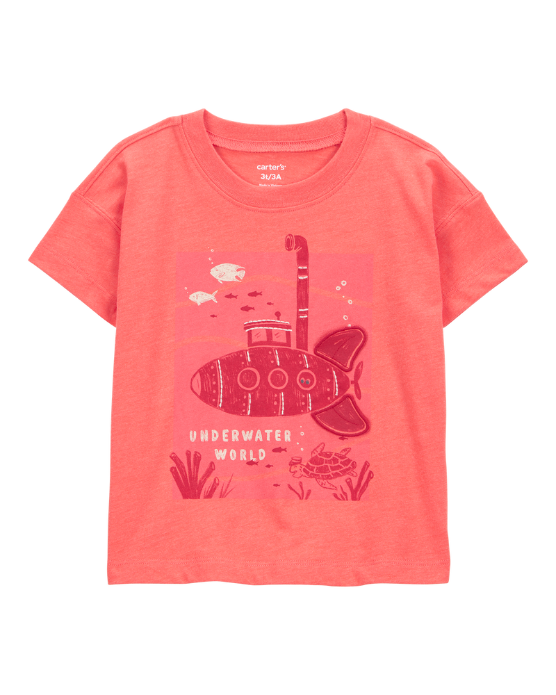 Toddler Submarine Graphic Tee, image 1 of 4 slides