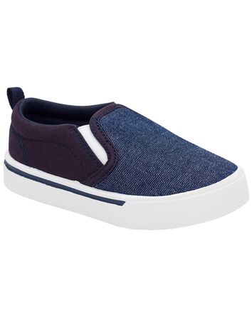 Two-Toned Slip-On Shoes, 