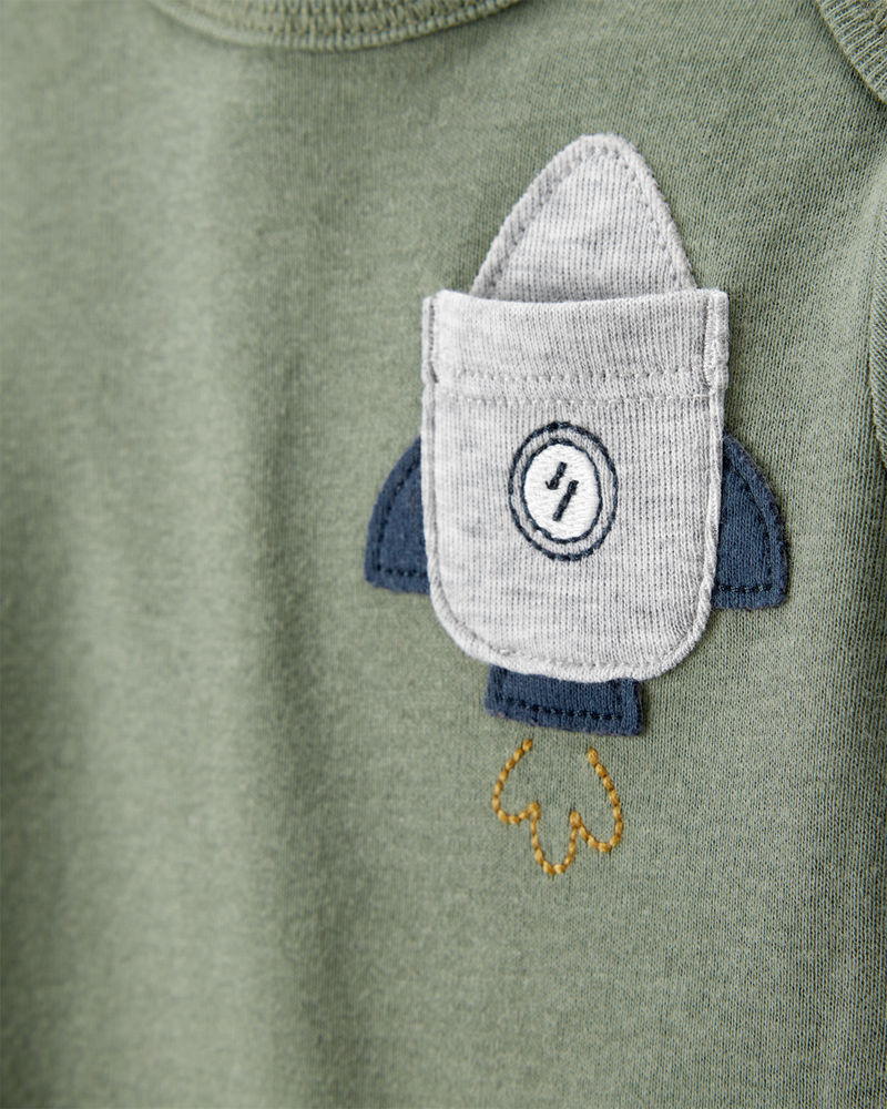 Baby 6-Pack Long-Sleeve Original Bodysuits, image 3 of 8 slides