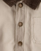 Toddler Organic Cotton Twill Barn Jacket, image 4 of 5 slides