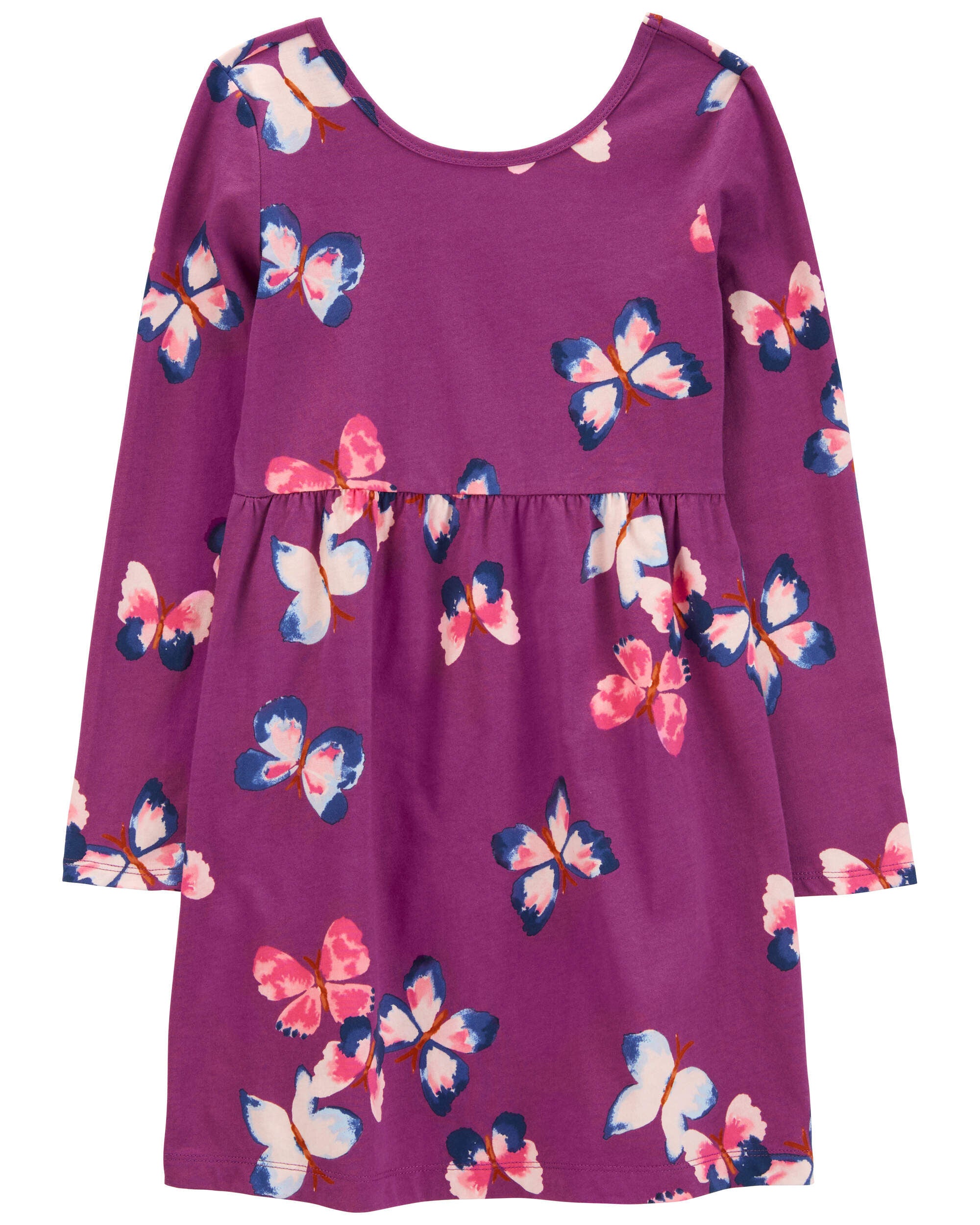 Kids Girls Kid Butterfly Jersey Dress 14 Carter s