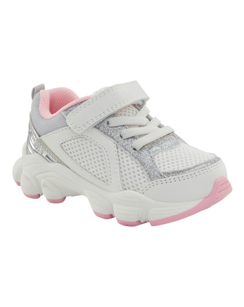 Toddler Athletic Sneakers - White, 