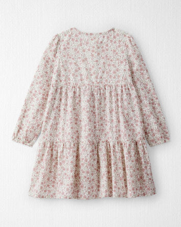 Filles - Robe en coton biologique avec imprimé Prairie Blossom, 