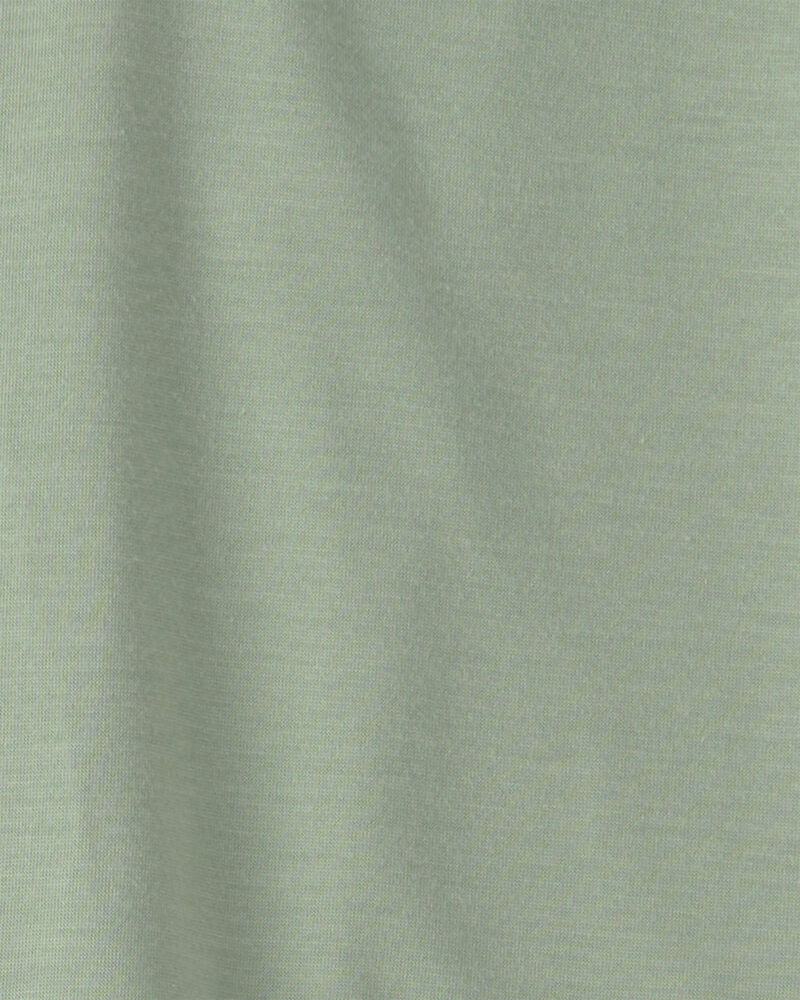 Boys Plaid Loose Fit 2-Piece Pyjama Set - Green, image 2 of 3 slides