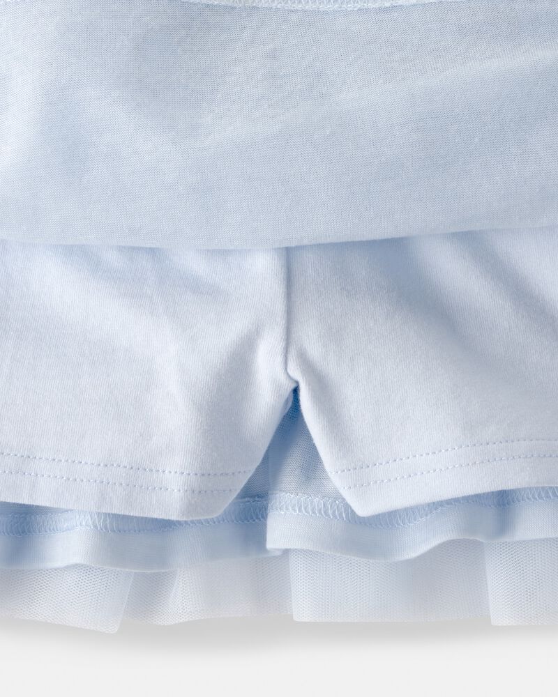 Tout-petit fille - Jupe-short en tulle scintillant Disney&copy; Cendrillon - Bleu, image 3 sur 5 diapositives