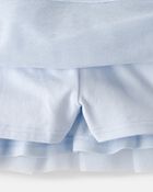 Tout-petit fille - Jupe-short en tulle scintillant Disney&copy; Cendrillon - Bleu, image 3 sur 5 diapositives