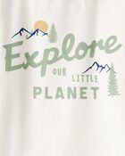 Baby Organic Cotton Let's Explore Long-Sleeve Tee, image 5 of 7 slides