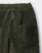 Toddler Boy Pocket Pants - Olive, image 6 of 6 slides