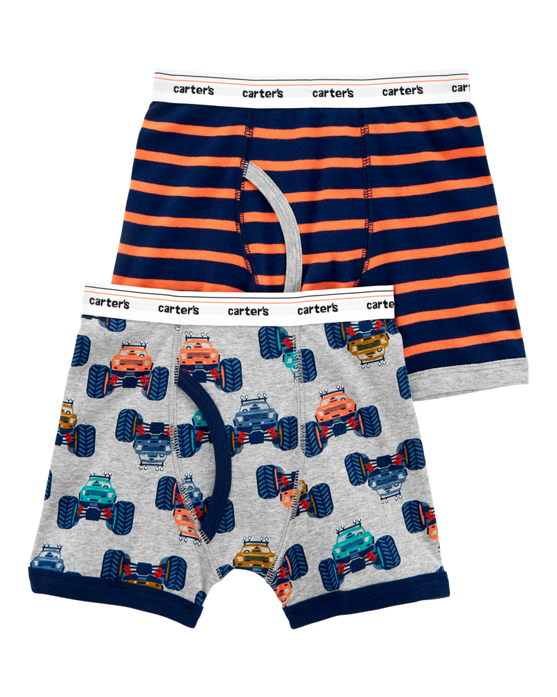 2-Pack Cotton Boxer Briefs, image 1 of 2 slides