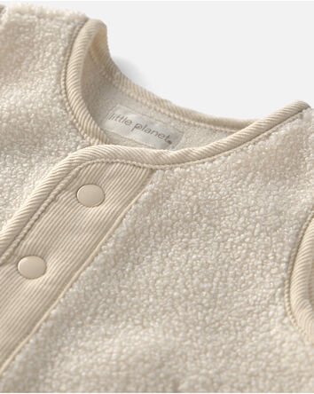B&eacute;b&eacute; - Gilet en molleton teddy recycl&eacute;, 