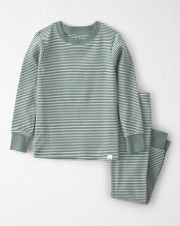 Tout-petit - Pyjama 2 pi&egrave;ces en coton biologique c&ocirc;tel&eacute;, 