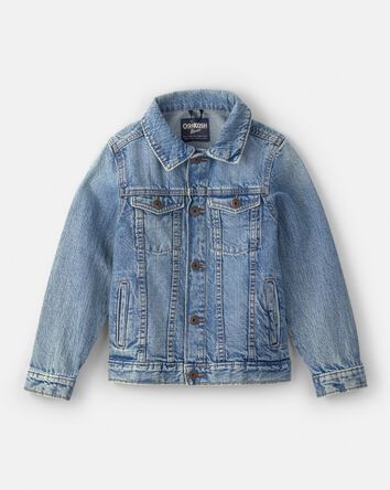 Kids The Favourite: Denim Jacket - Spring Blue Indigo, 