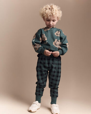 Tout-petit - Pantalon de jogging sans coutures - Vert, 