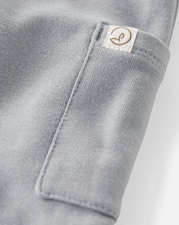 B&eacute;b&eacute; - Emballage de 2 pantalons molletonn&eacute;s en coton biologique, 